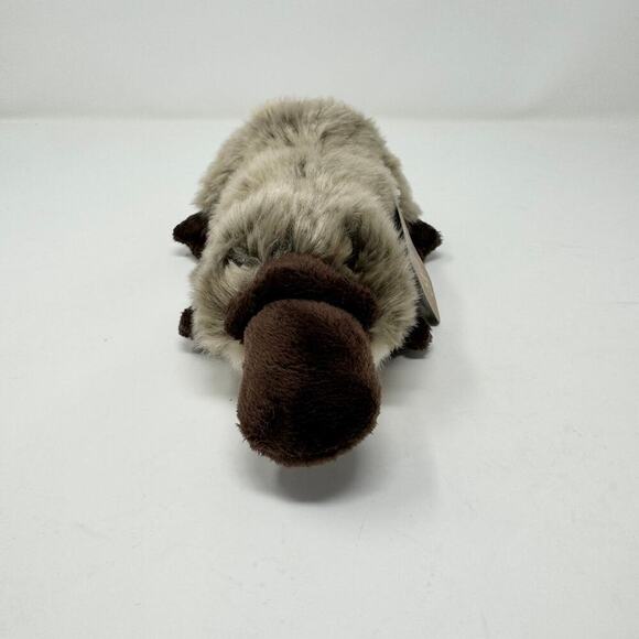 Lil Friends Duck-Billed Platypus by Korimco 12" Long Plush Brown Stuffed Animal - Picture 3 of 11